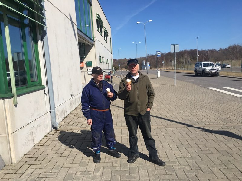 в ожидании